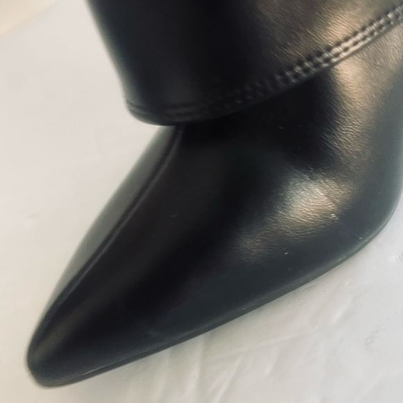 WILD DIVA Lounge Women’s Zaily Buckle Black Stiletto Boot Size 5.5 NEW - Picture 11 of 11